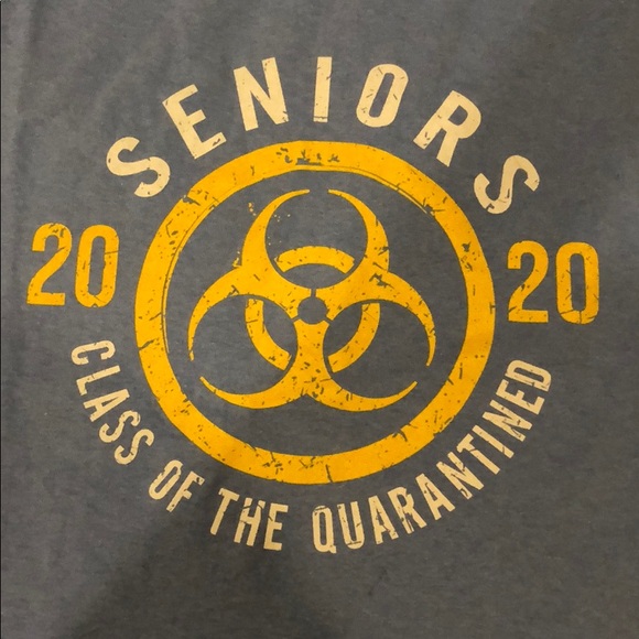 Seniors 2020 Class of the Quarantined T-shirt - Picture 3 of 4